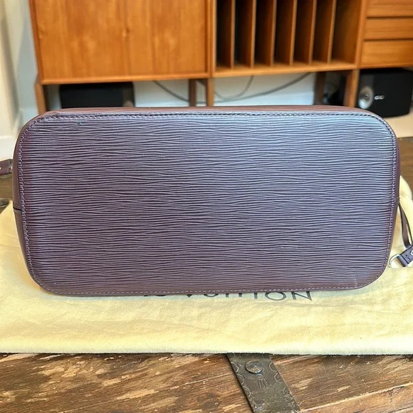 Louis Vuitton Purple Tote Bag without Pouch - Picture 10 of 14